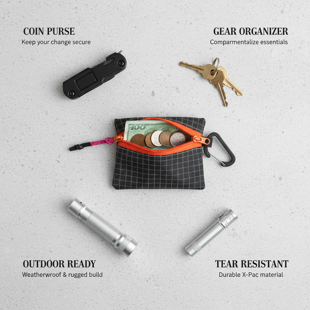 Edc Carry Pack - Bolsa de Almacenamiento Exterior de UHMWPE,