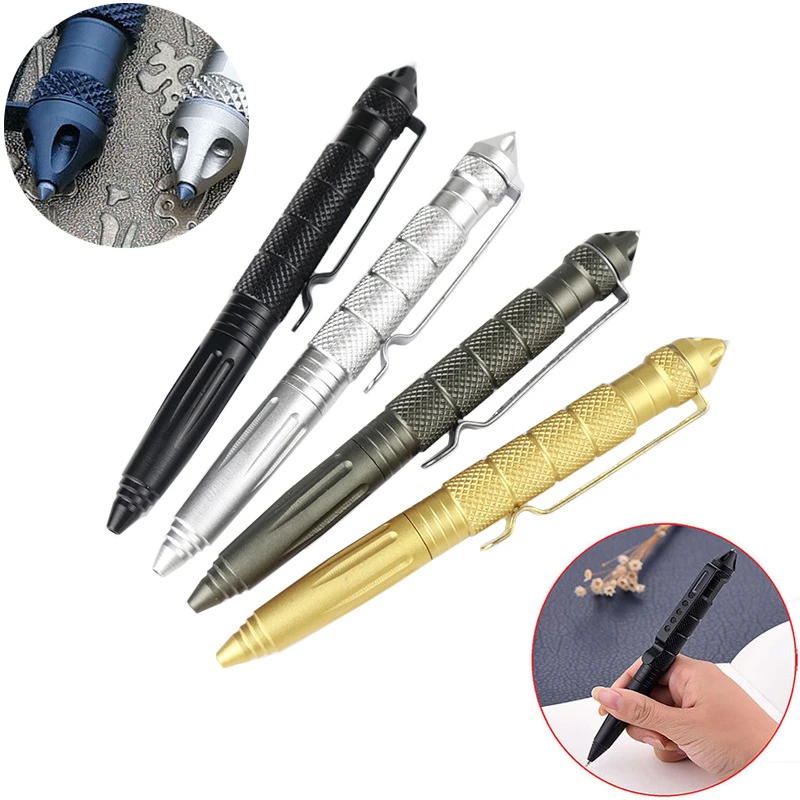 Pen Tactical Glass - Bolígrafo Táctico de Defensa Personal, Herramienta