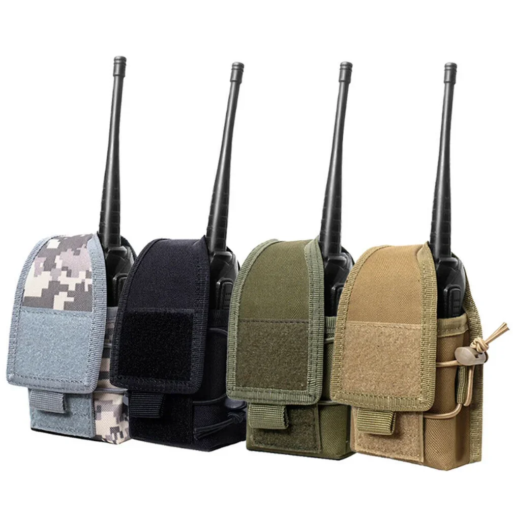 Edc Carry Holster - Bolsa táctica Molle para Radio, funda