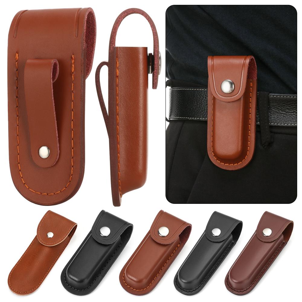 Edc Everyday Carry Knives - Funda de cuero de alta calidad,