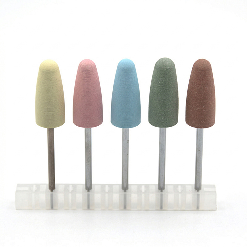 Nail File Titanium - Juego de 5 brocas de silicona