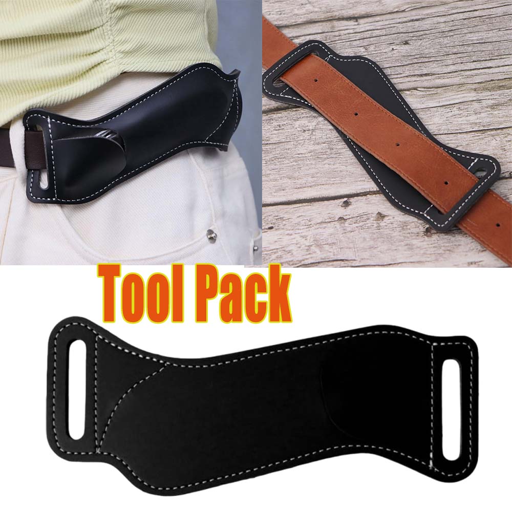 Leather Edc. Carry Pouch - Funda para Cuchillo Plegable de 5