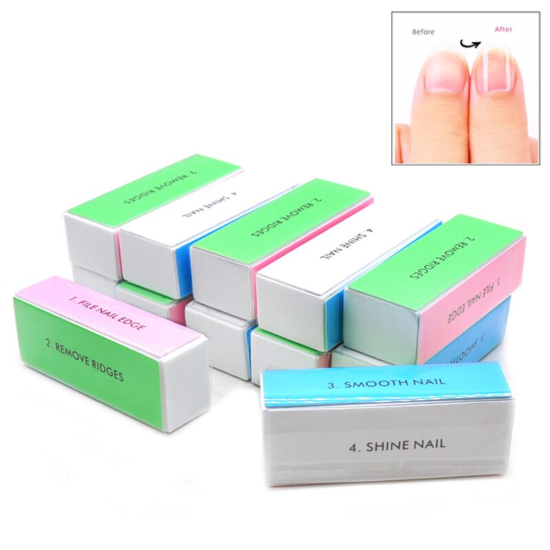 Nail File Titanium - 5 uds./lote de bloque de pulidor