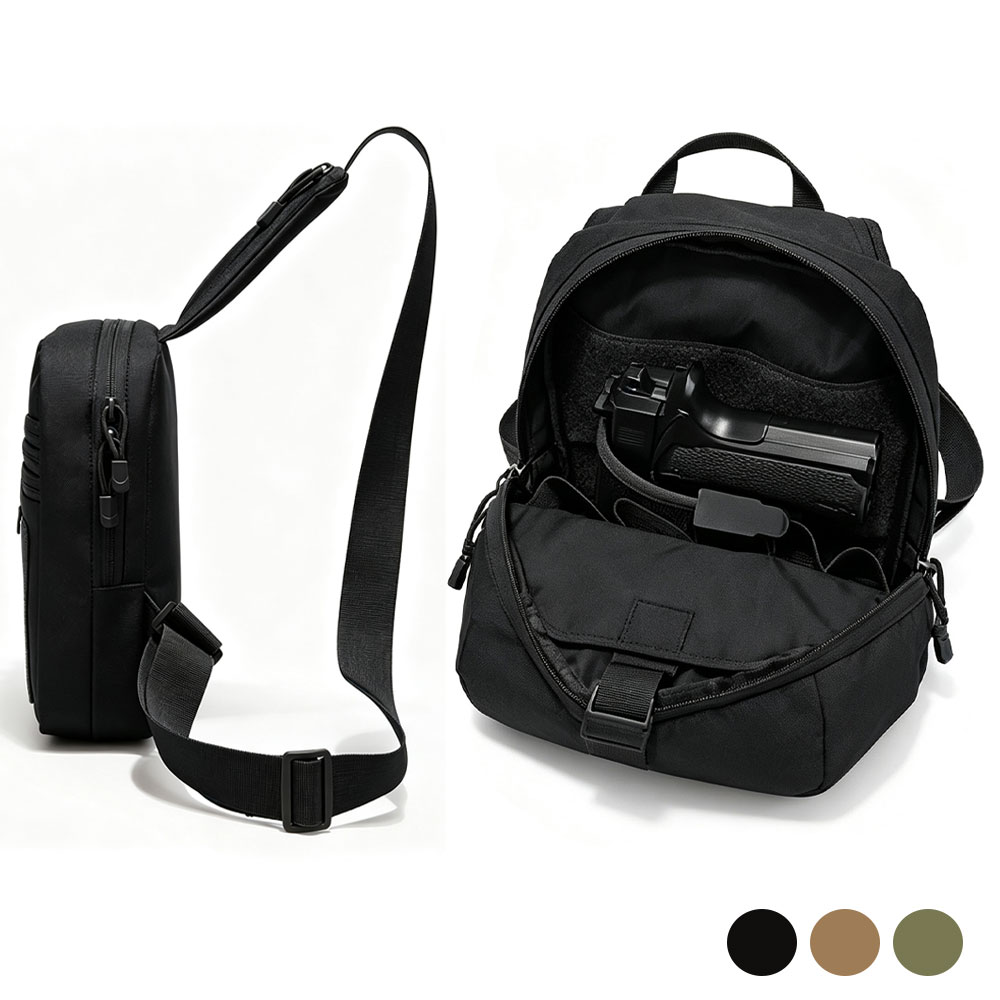 Edc Concealed Carry Holster - Bolso táctico de pecho, bandolera, bolso