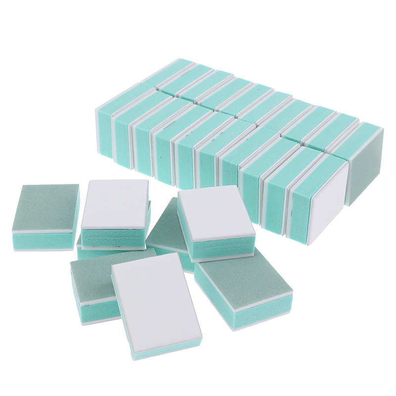 Nail File Titanium - 50 unids/lote Mini bloque amortiguador de