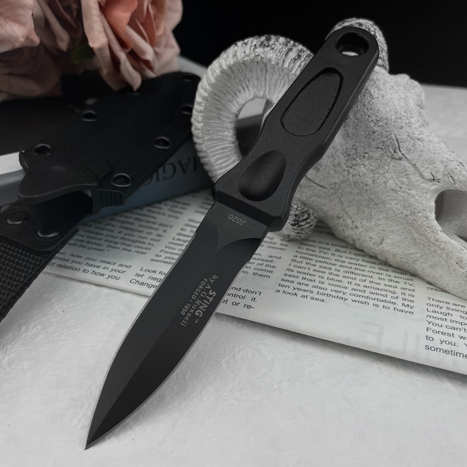 Edc Gear Every Day Carry - Cuchillo de Hoja Fija Multifuncional de