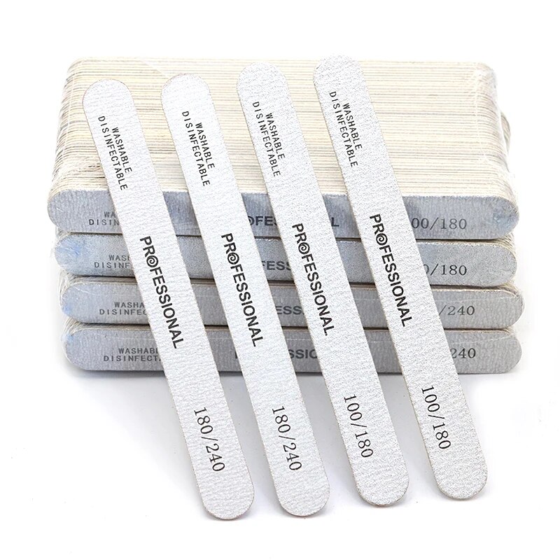 100 Pzs de Lima de uñas de mad - Nail File Titanium reseña y precio