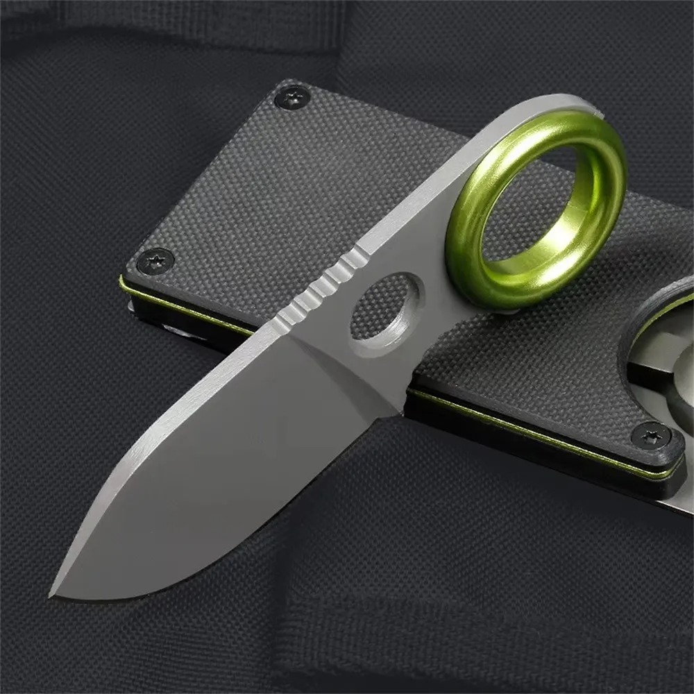 Mini Navaja de Hoja Fija con A - Edc Pocket Carry Fixed Blade reseña y precio