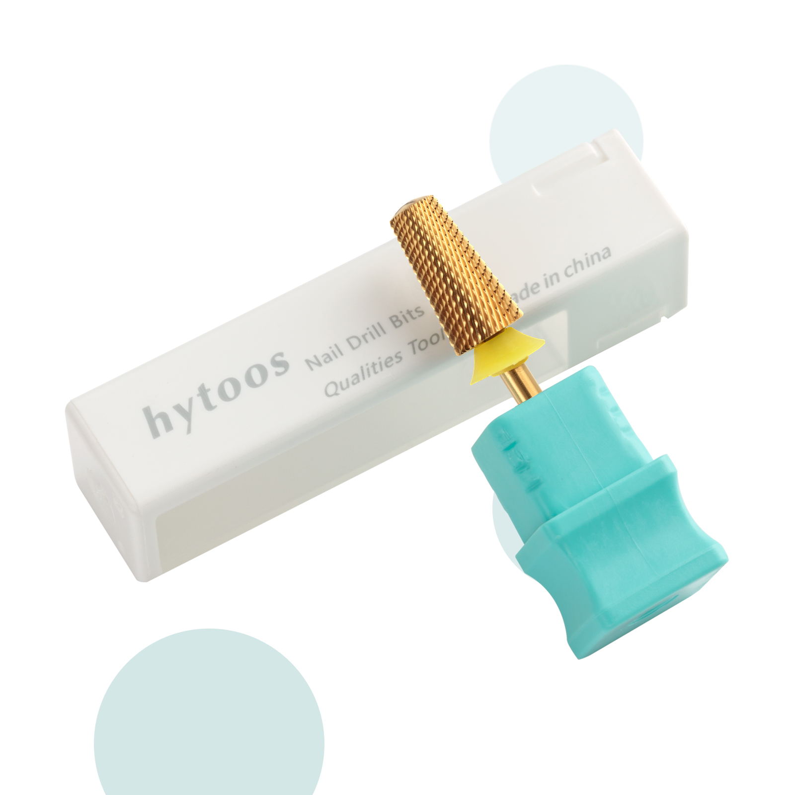 HYTOOS XF brocas de seguridad  - Nail File Titanium reseña y precio