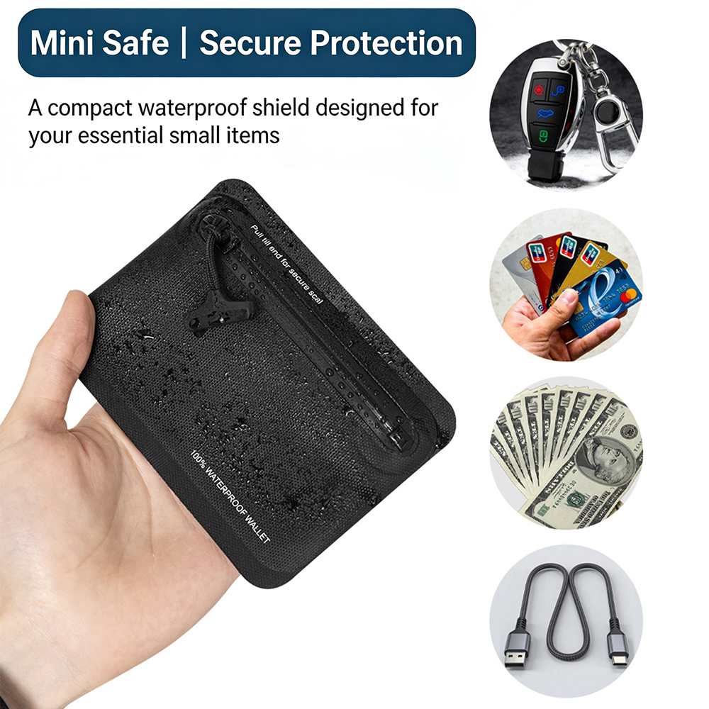 Monedero con cremallera 100% i - Leather Edc. Carry Pouch reseña y precio