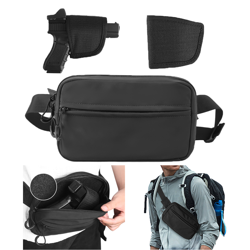 Riñonera táctica para pistola, - Edc Carry Fanny Pack reseña y precio
