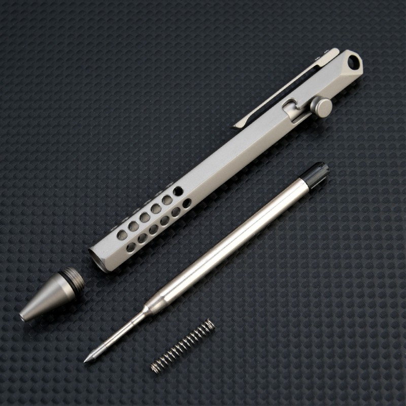 Bolígrafo portátil de aleación - Pen Tactical Glass reseña y precio