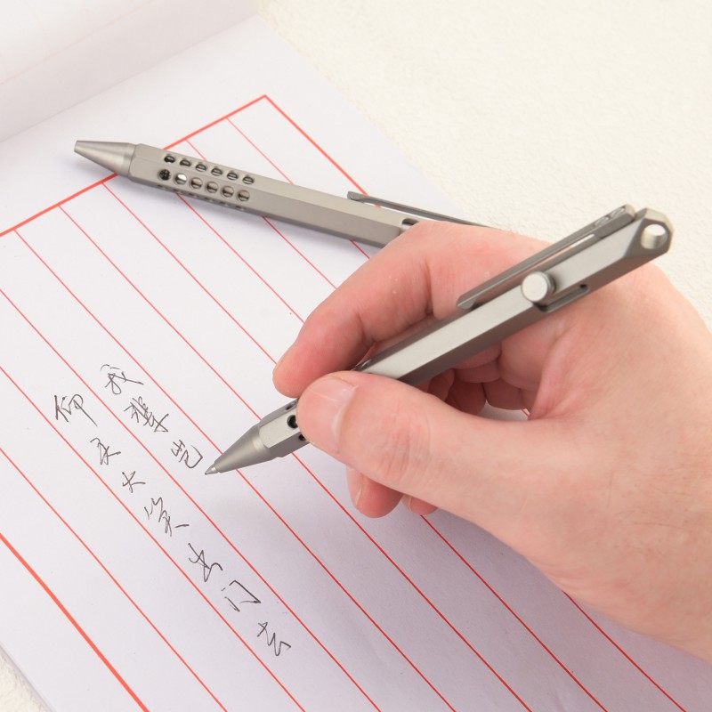 Bolígrafo portátil de aleación - Pen Tactical Glass reseña y precio