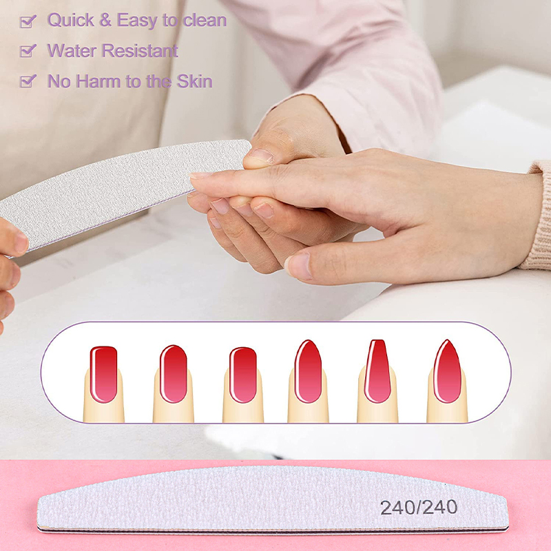 5/10 Uds lima de uñas profesio - Nail File Titanium reseña y precio