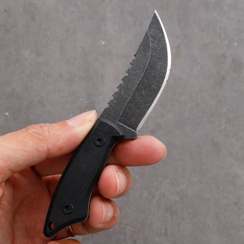 Cuchillo de hoja fija pequeña  - Edc Carry Pocket Knife reseña y precio