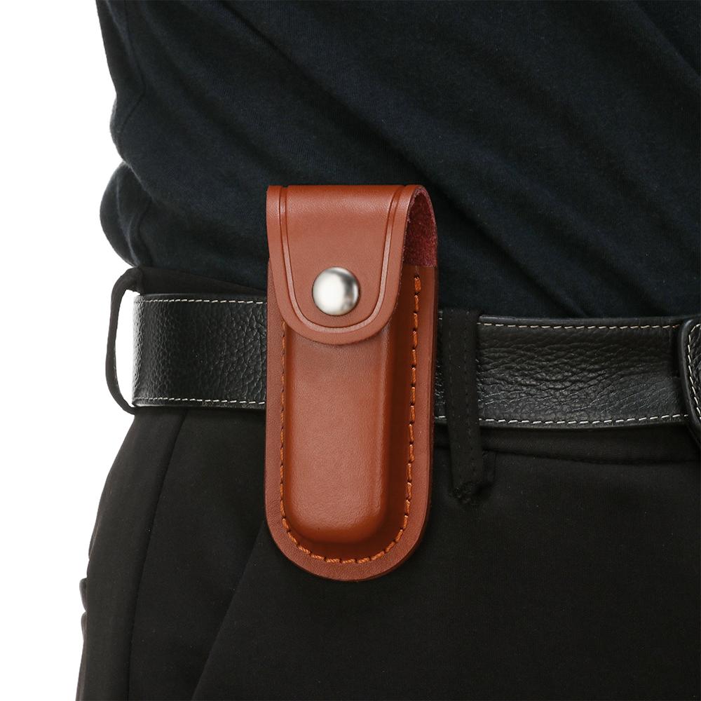 Funda de cuero de alta calidad - Edc Everyday Carry Knives reseña y precio