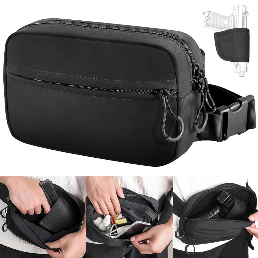 Bolsa de transporte oculta par - Edc Carry Fanny Pack reseña y precio