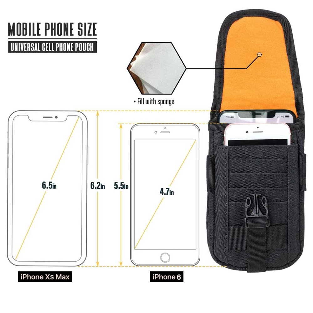 Funda Táctica para Teléfono Mo - Edc Carry Holster reseña y precio