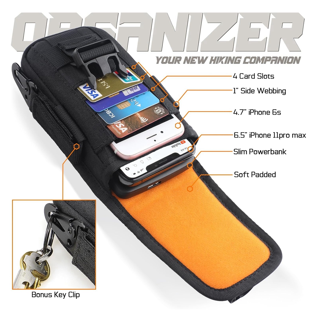 Funda Táctica para Teléfono Mo - Edc Carry Holster reseña y precio