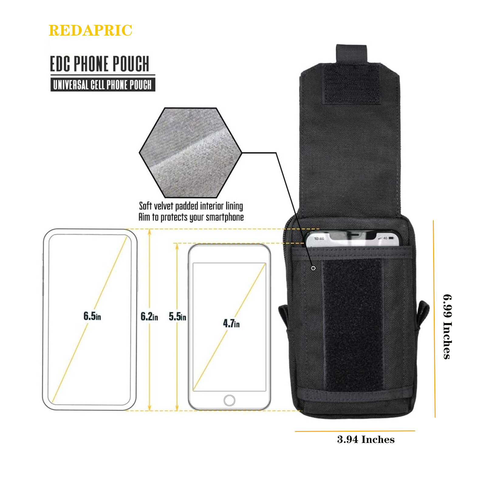Bolsa táctica Molle, riñonera  - Edc Carry Pack reseña y precio