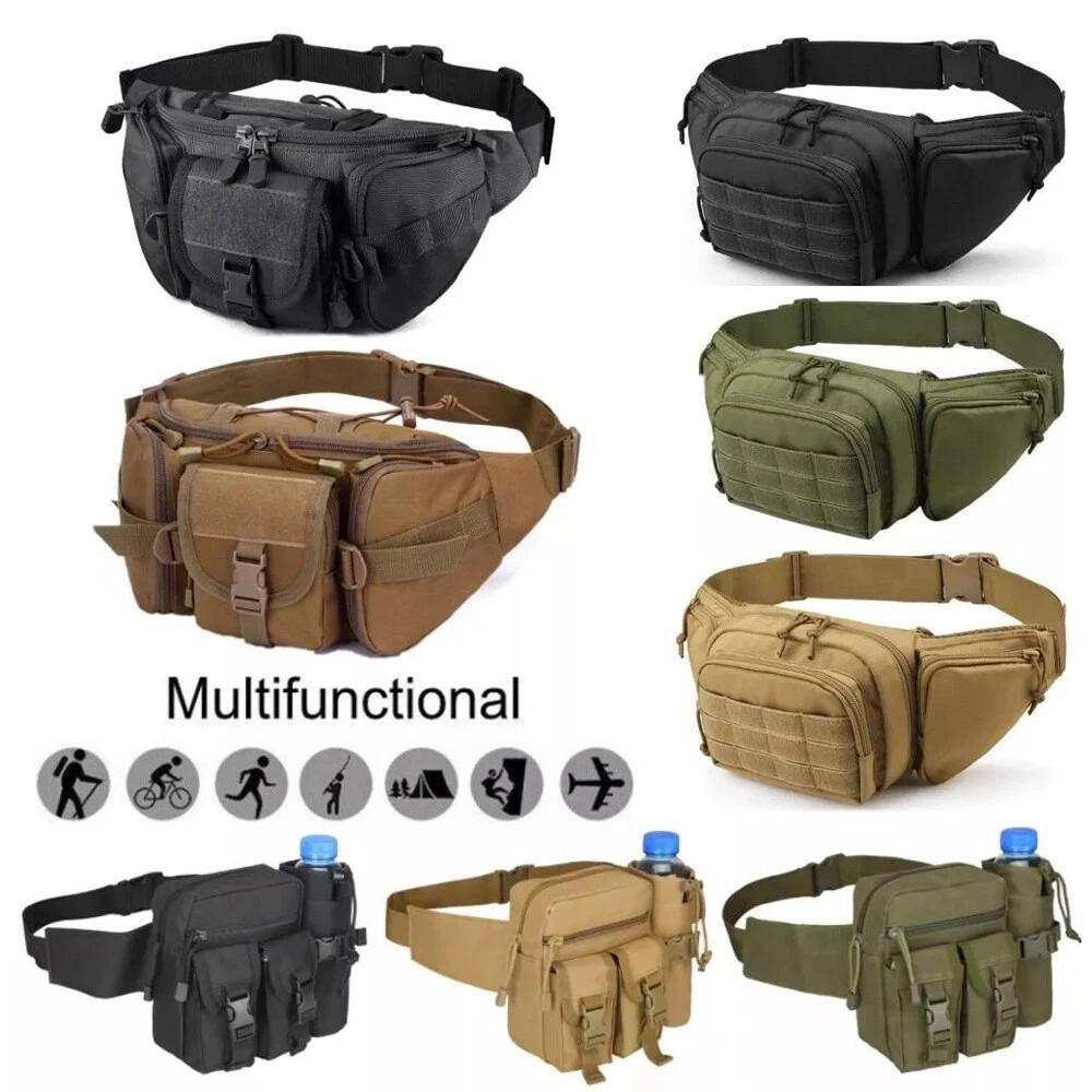 Riñonera táctica para hombre,  - Edc Carry Fanny Pack reseña y precio