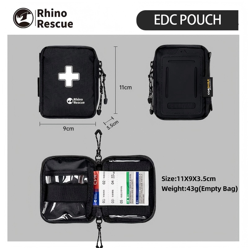 Rhino Rescue EDC POUCH, compac - Edc Gear Every Day Carry reseña y precio