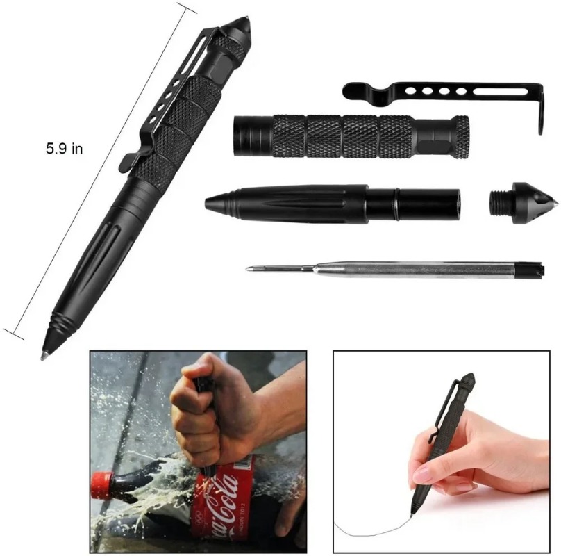 Bolígrafo táctico militar de a - Pen Tactical Glass reseña y precio