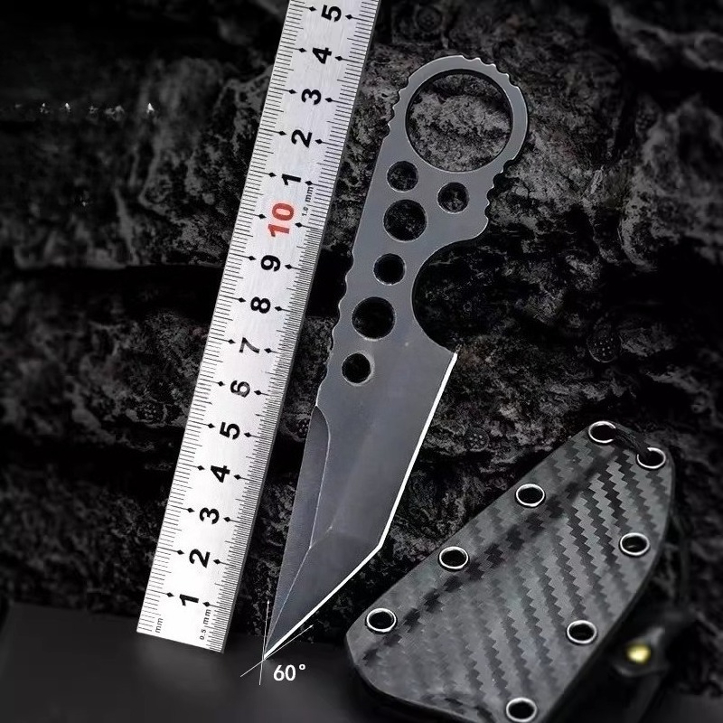 Cuchillo Recto Mini 440c con F - Edc Carry Pack reseña y precio