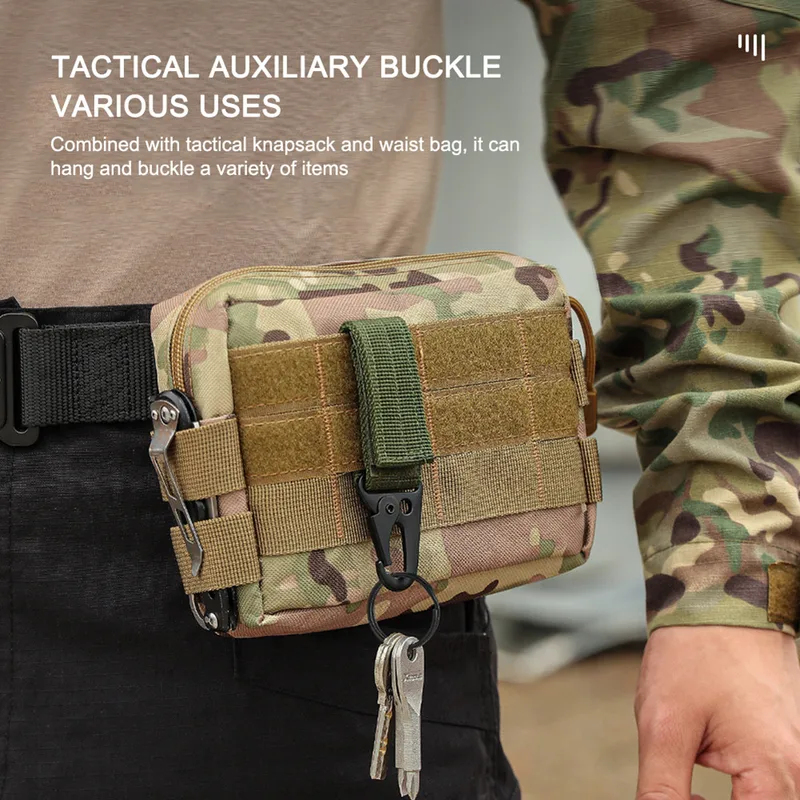 1-4 Piezas Mosquetón Táctico p - Edc Carry Pack reseña y precio