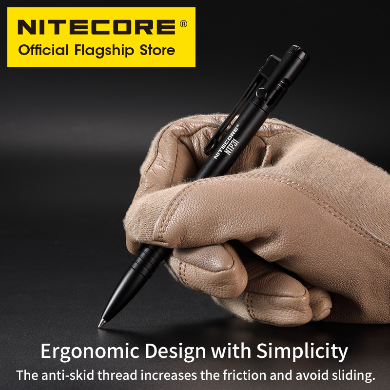 Nitecore NTP31 CNC pluma tácti - Pen Tactical Glass reseña y precio