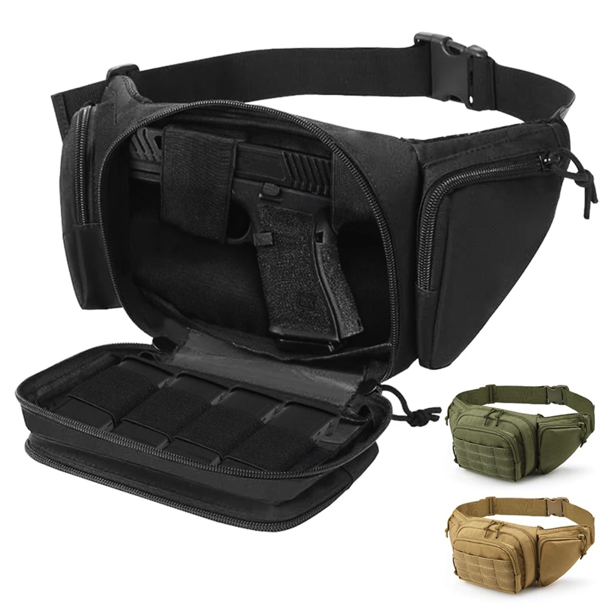 Riñonera Táctica MOLLE para Po - Edc Carry Fanny Pack reseña y precio