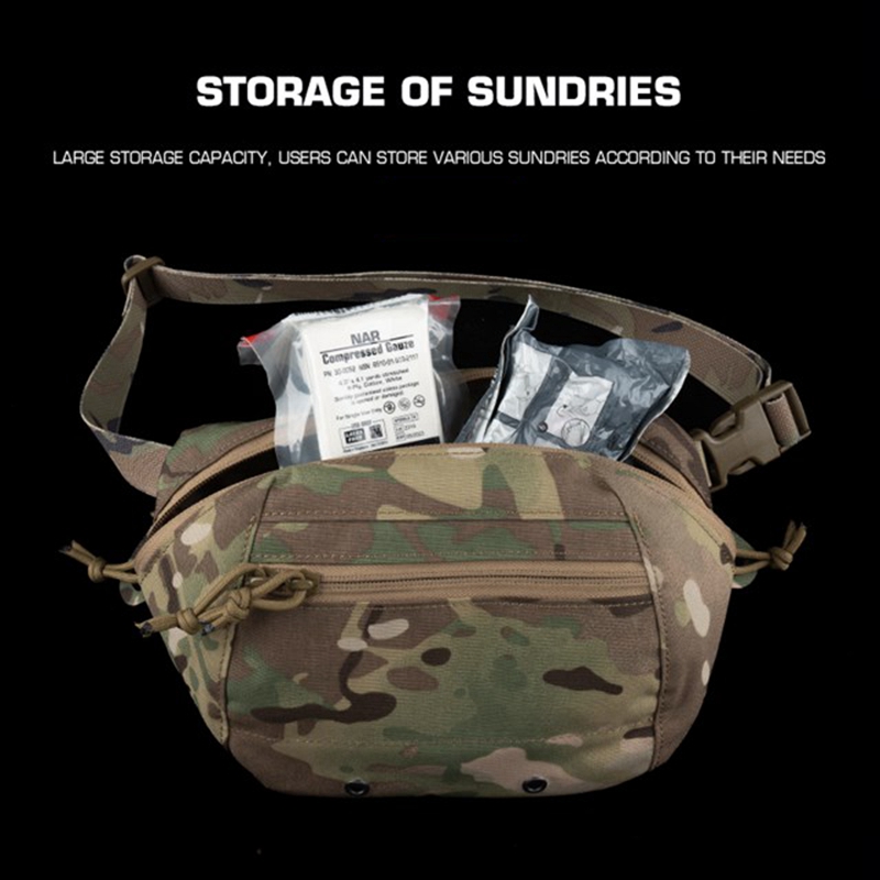 Bolsa Molle para Transporte Oc - Edc Carry Fanny Pack reseña y precio