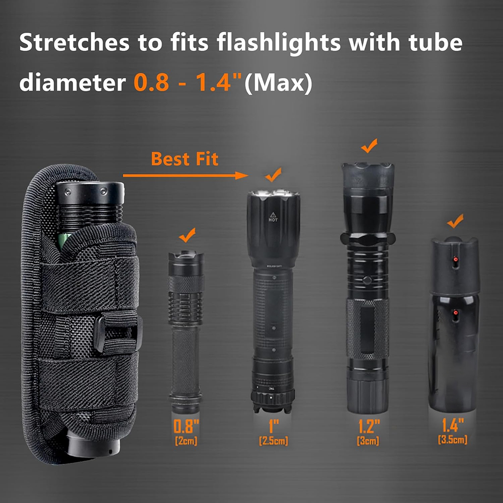Bolsa para linterna táctica, f - Appendix Carry Edc reseña y precio