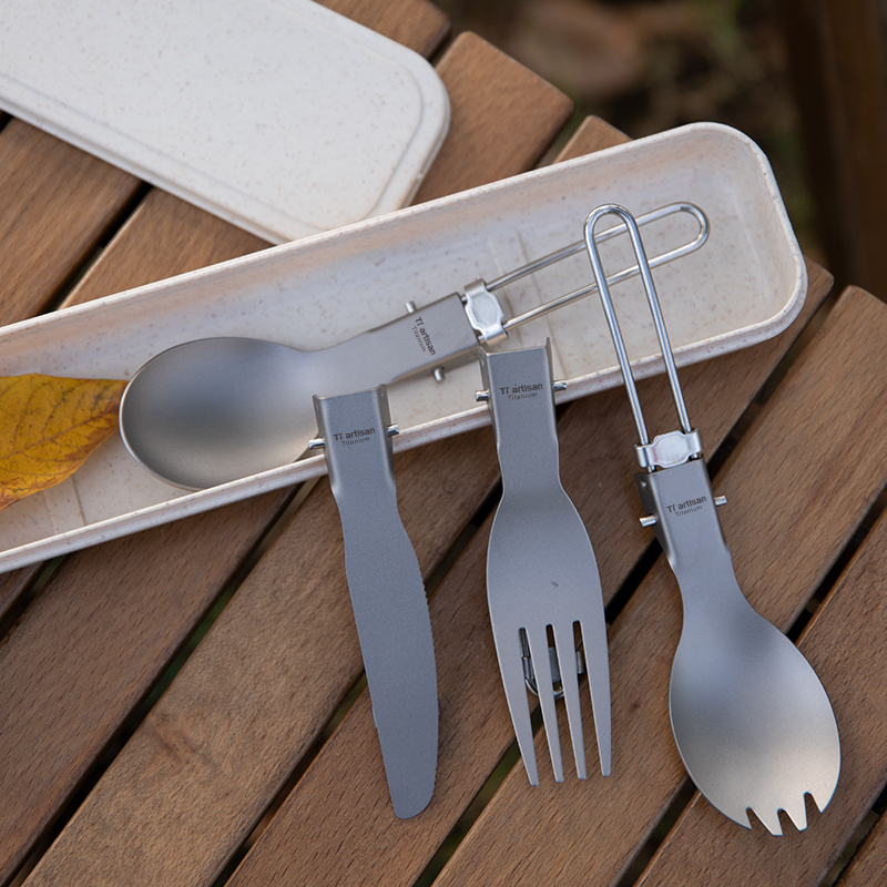 Cuchara Plegable de Titanio Ti - Edc Everyday Carry Knives reseña y precio