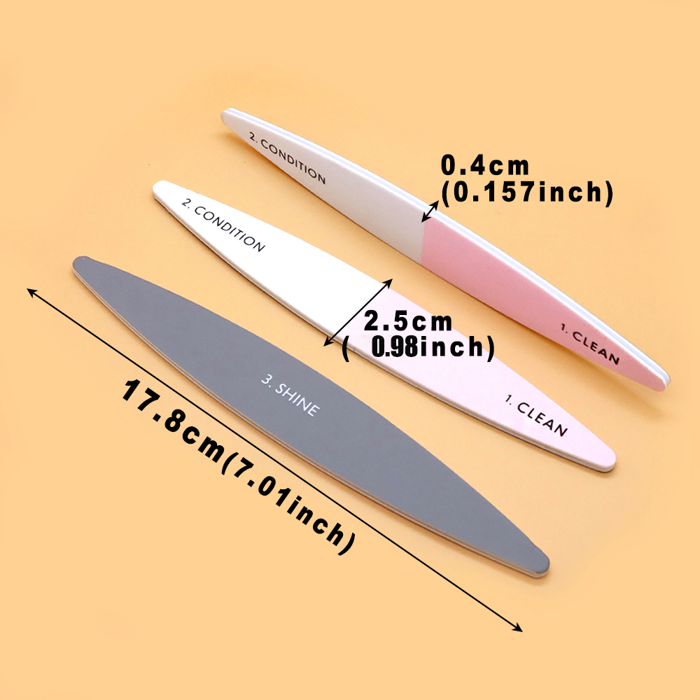 30 Uds. Tira de lima pulidora  - Nail File Titanium reseña y precio