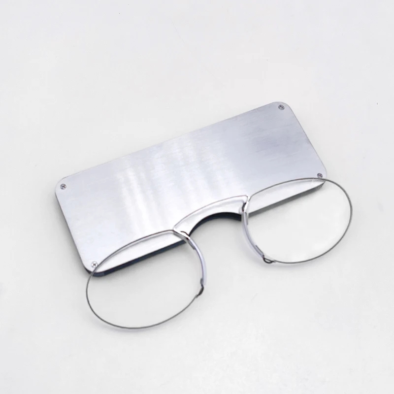 Mini gafas de lectura de titan - Wallet Slim Titanium reseña y precio