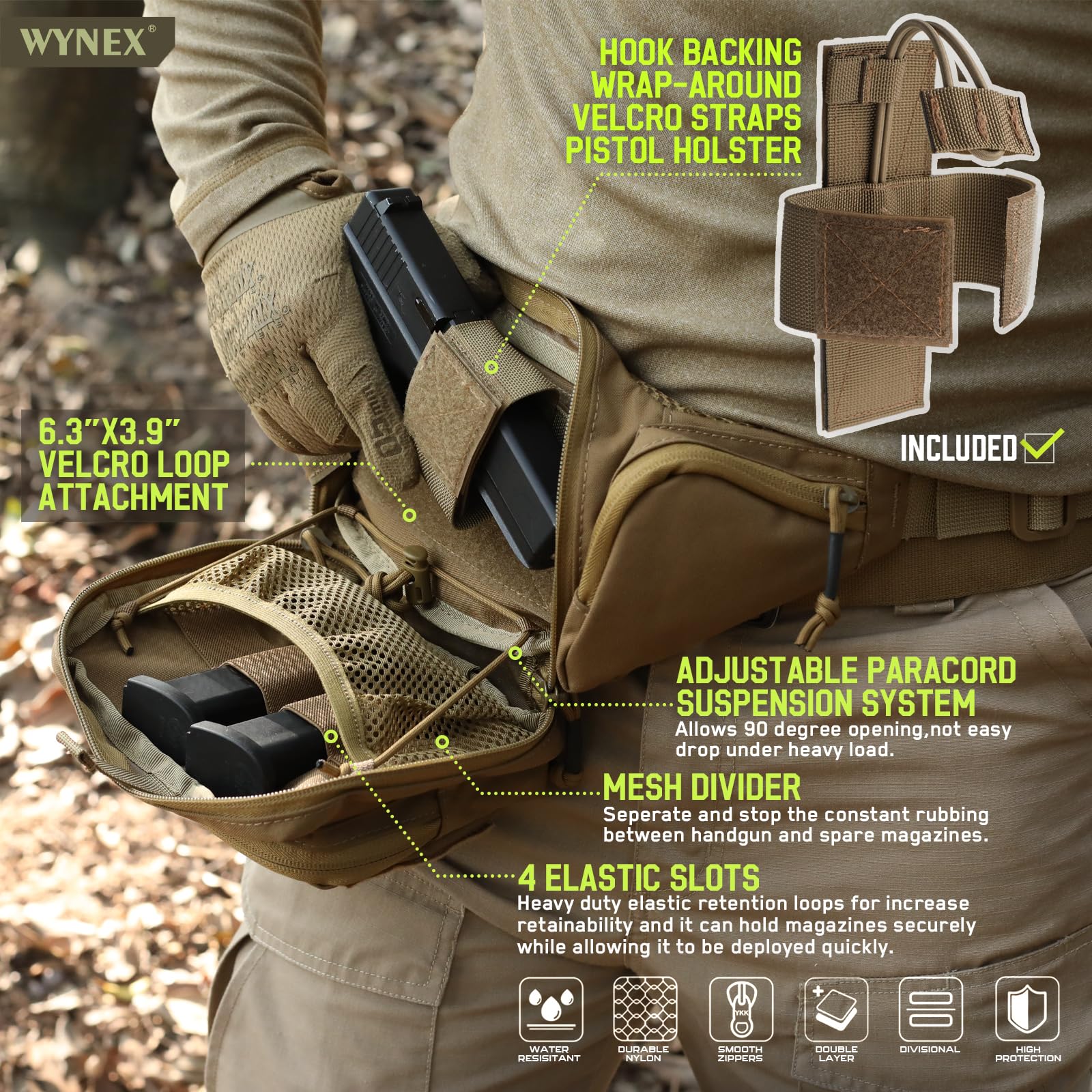 Riñonera Táctica para Llevar P - Edc Concealed Carry Holster reseña y precio