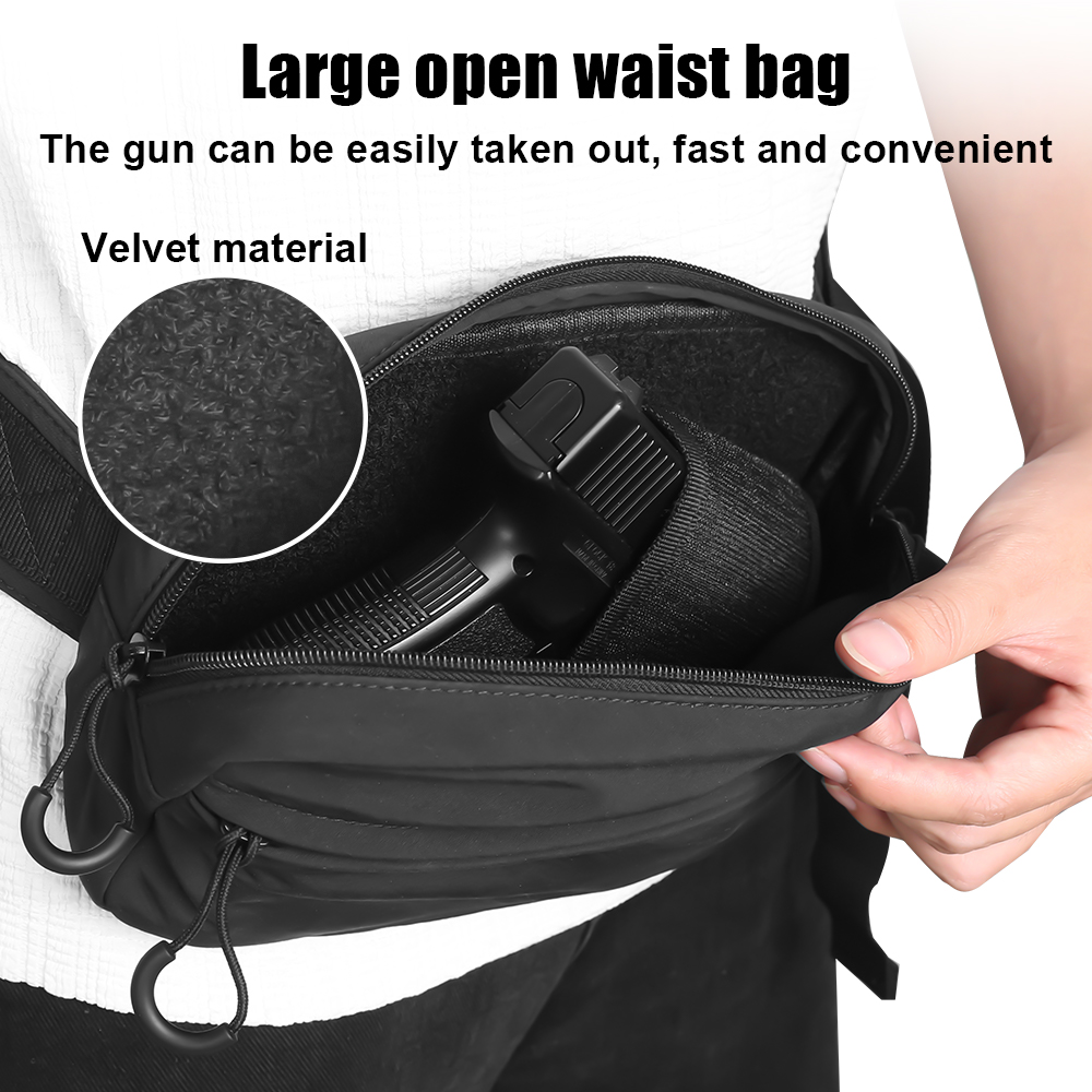 Riñonera táctica para pistola, - Edc Concealed Carry Holster reseña y precio