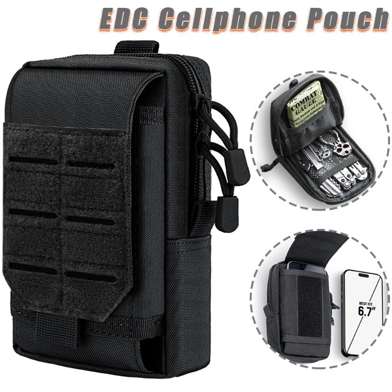 Bolsa Táctica MOLLE EDC para C - Edc Carry Holster reseña y precio
