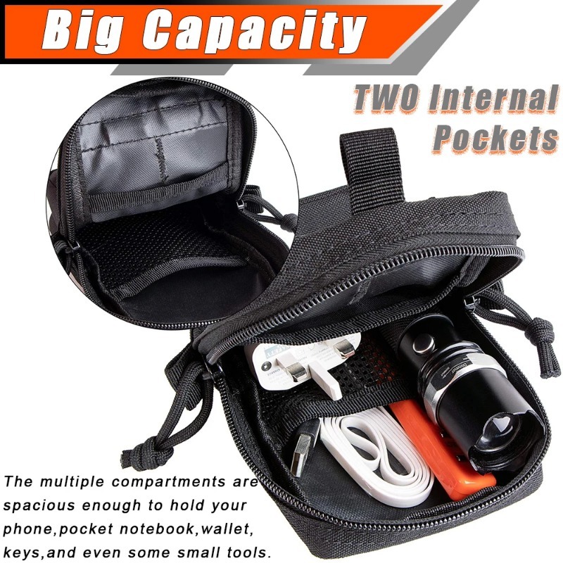 Bolsa Táctica MOLLE EDC para C - Edc Carry Holster reseña y precio