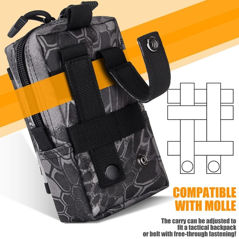 Bolsa Táctica MOLLE EDC para C - Edc Carry Holster reseña y precio
