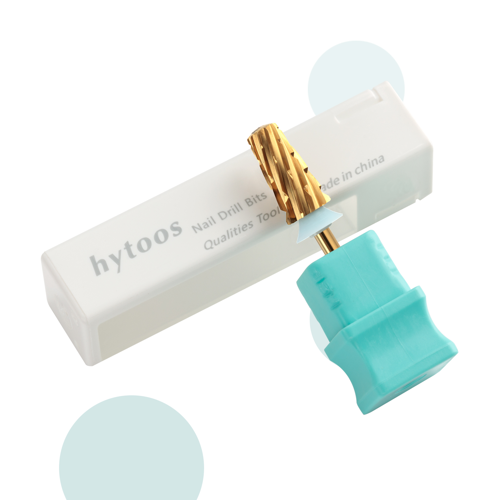 HYTOOS brocas cónicas de titan - Nail File Titanium reseña y precio