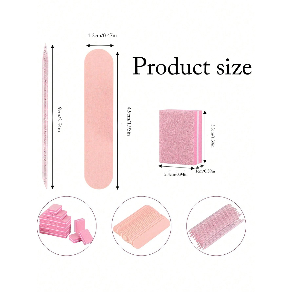 Kits de manicura, paquete indi - Nail File Titanium reseña y precio