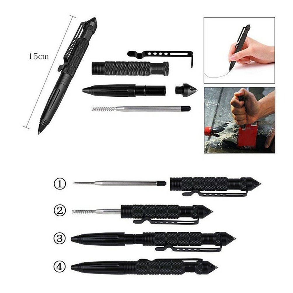 Bolígrafo táctico militar de M - Pen Tactical Glass reseña y precio