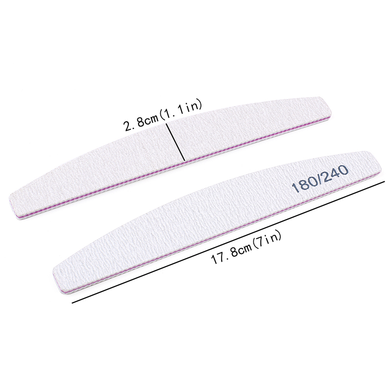 10 Uds. De limas de uñas de do - Nail File Titanium reseña y precio