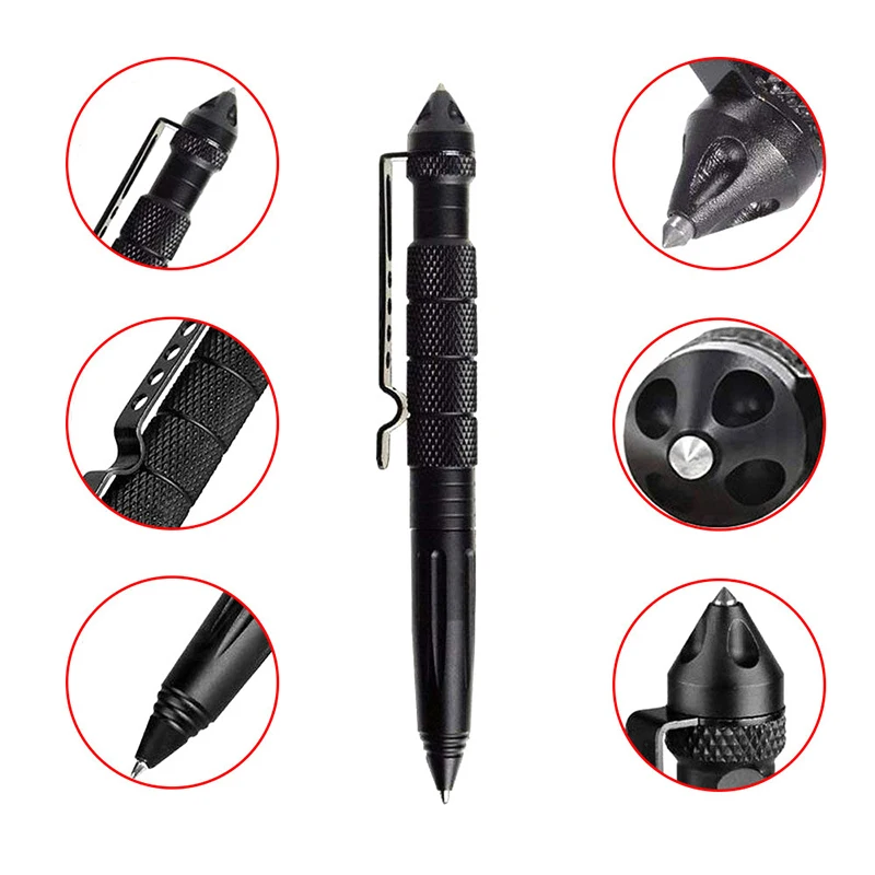 Bolígrafo táctico de Metal mul - Pen Tactical Glass reseña y precio