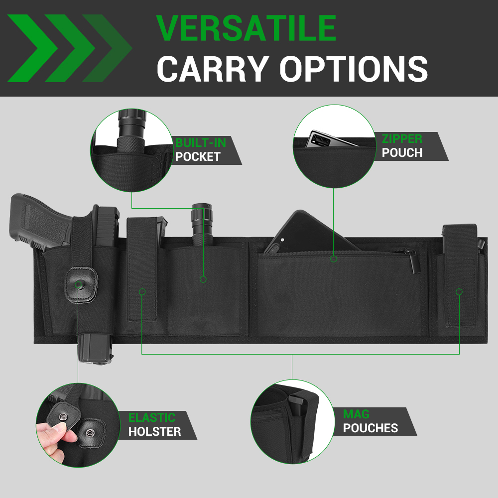 Funda de pistola tipo cinturón - Edc Concealed Carry Holster reseña y precio
