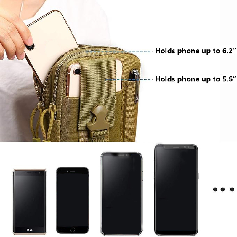 Bolsa táctica Molle Universal  - Edc Carry Holster reseña y precio